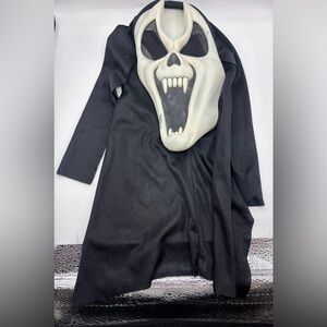 Vintage Glow in the Dark Vampire Ghost Face Mask 🎃 90s Halloween